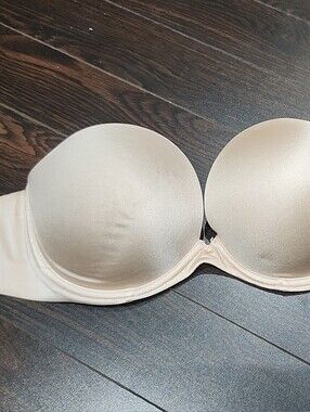 La SENZA Nude/Beige Strapless T-Shirt Bra